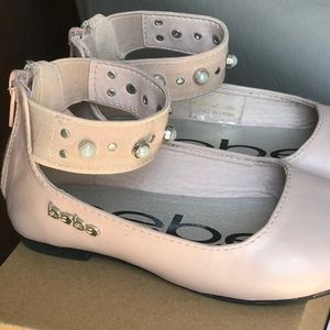 Bebe dress shoes size9 blush color